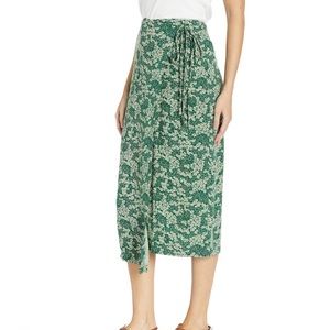 Free People Yasmin Wrap Skirt